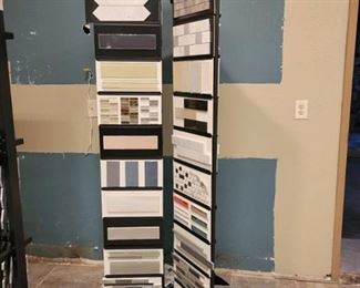 Premier Tile Corp Turn Style Display - includes Sample Backsplash