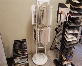 White Metal Display Rack