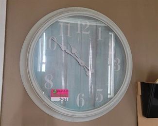 Teal Wall Clock