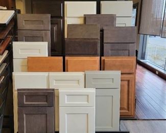 Wolf Classic Show Room Cabinet Finish Display - Includes Samples