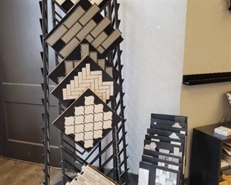 Priemer Tile 4 Sided Swivel Display Rack