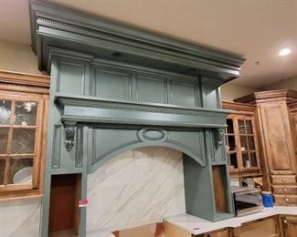 Wooden Mantel