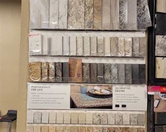 Wilsonart Wall Display Sample Board