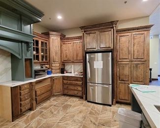 Birch Kitchen Set W/ Stone Top