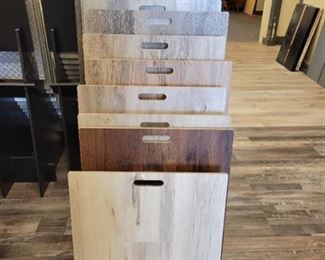 Flooring Display Samples and Rack