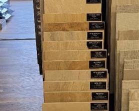 Assortment of Tile Layered Display and Samples