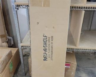 Rev a Shelf Wood Classics 42 " Wall Filler 3 " Revised w Slide