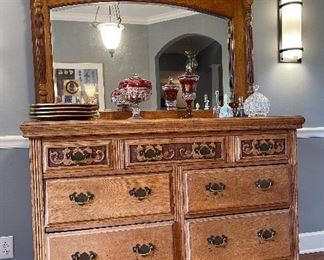Stunning antique dresser.