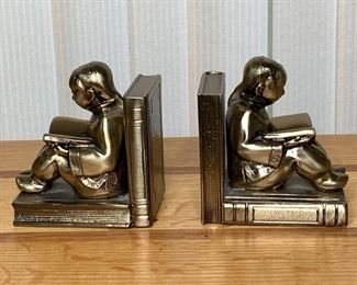 Bronze Bookend
