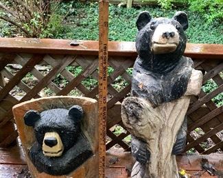 More Carved Bears
