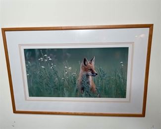 Fox painting