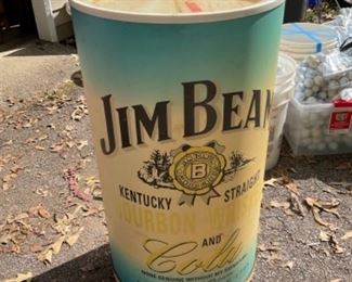 Drink or ice cart….Jim Beam