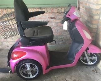 Cute mobility scooter