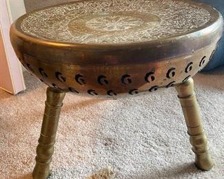 Brass stool made in Iran