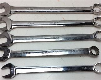 (5) SNAP ON METRIC WRENCHES, OEXM, HAND TOOLS