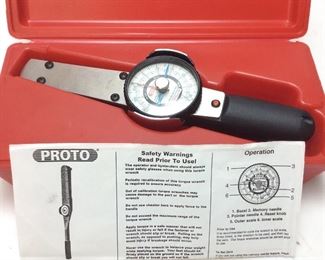 PROTO DRIVE DIAL TORQUE WRENCH