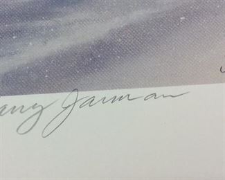 HARRY JARMAN EARLY SNOW LITHO ART