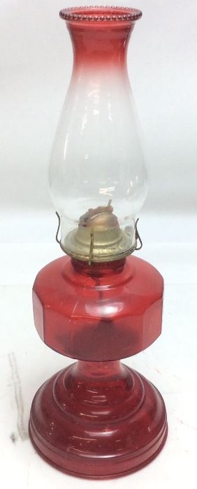 VTG. RED OIL LAMP