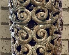 Decorative Lidded Bird Vase