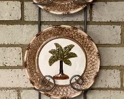 Certified International Decorative Palm Plates