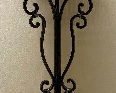 Wrought Frame Pedestal Table