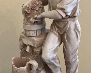 Boy with Flowers Statuary