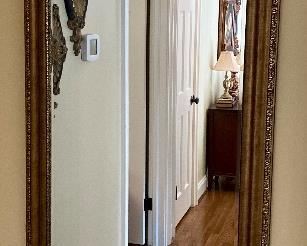 Regency Style Beveled Mirror
