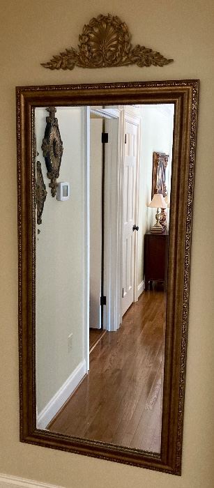 Regency Style Beveled Mirror