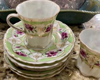 Vintage Tea Cups and Saucers