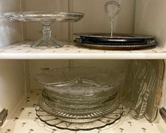 Pie Stands and Serving Plates
