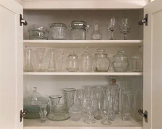 Vintage and Modern Glassware