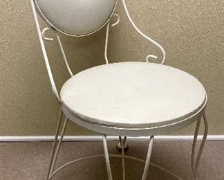 Vintage Metal Framed Chairs