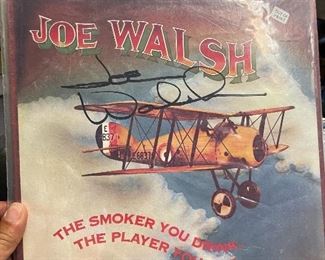 Signed Joe Walsh record