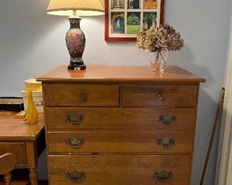 Maple Chest of Drawers 