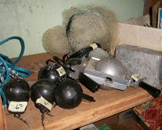 weights with mold and lead