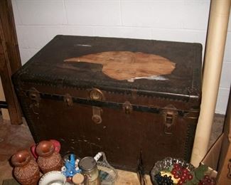 antique trunk