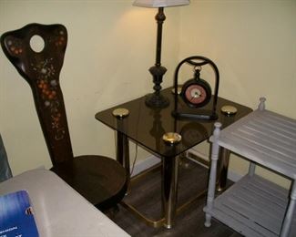 one of the disco-era end tables