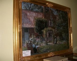 large print in guilt frame