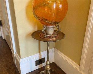 Hand blown glass ball