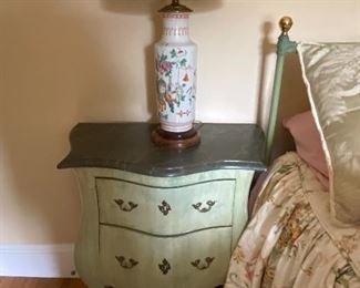 Pair of Chinese Export lamps