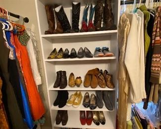 Size 8. Shoes and Boots. Very trendy.