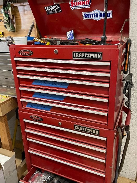 Older American-made Craftsman Tool Chest.