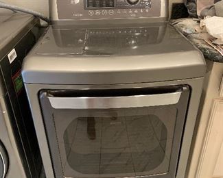 LG stainless washing machine