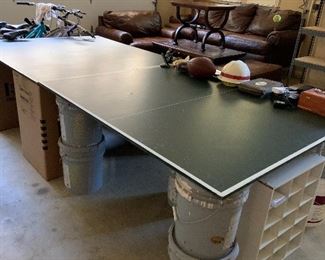 pool table ping pong top with accessories
