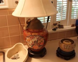 ORIENTAL LAMP & POTTERY