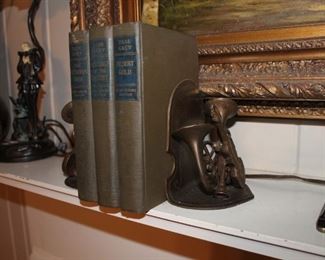 NICE BOOKENDS, BOOKS