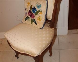 FRENCH LOUIS XV STYLE CHAIR