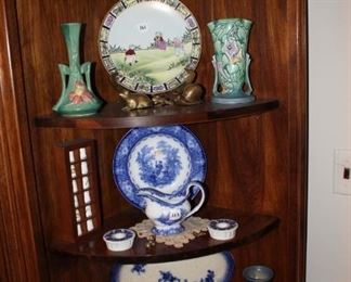 BLUE AND WHIE PORCELAIN