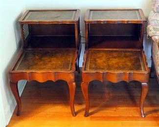 Vintage Matching End Tables, Qty 2, 24.5" x 19" x 29"