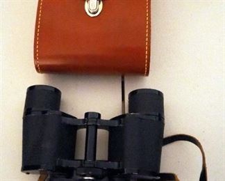 Heine & Co 7x35 Ranger Binoculars Wih Leather Carrying Case